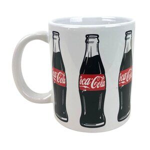 Vintage Coca-Cola Mug "It's The Real Thing" Coke Slogan Coffee Cup Mug  11 oz
